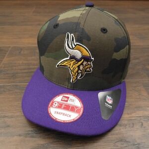 Minnesota Vikings New Era 9Fifty Camouflage NFL‎ Football Snapback Hat